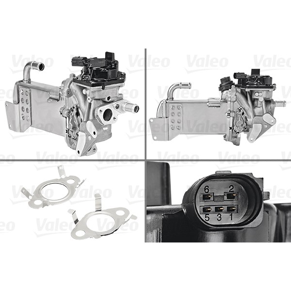 Слика на EGR вентил VALEO ORIGINAL PART 700436 за Audi A4 Avant (8K5, B8) 2.0 TDI - 136 коњи дизел