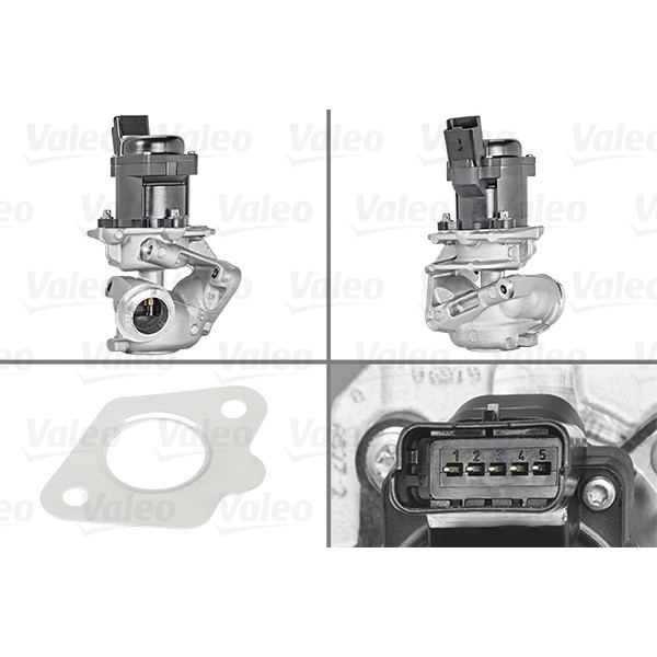 Слика на EGR вентил VALEO ORIGINAL PART 700444 за Ford Focus 2 Station Wagon (daw) 1.6 TDCi - 109 коњи дизел