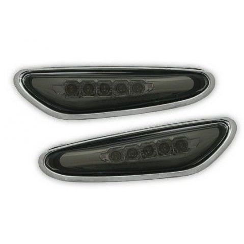 Слика на LED жмигавци BMW E46 (01-05) / Е60 / X3 (2004-2009) - црни AP SB03DILB за  BMW X3 E83 2.5 i - 192 kоњи бензин