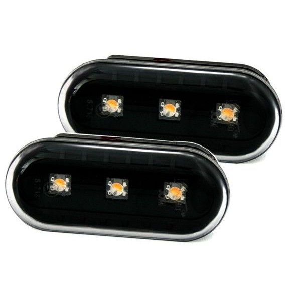 Слика на LED жмигавци за калник VW / FORD / SEAT - црни AP SV04LB