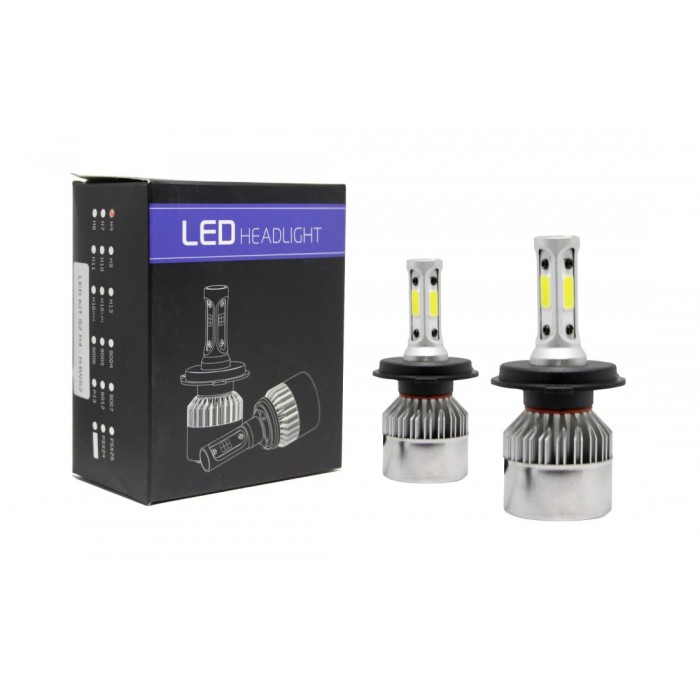 Слика на LED сијалица - BI-Led систем H4 за фарове S2 - 7600 Лумена, 36W - COB 6000K AP H4WS2 за  камион Volvo 9700 - 380 kоњи дизел