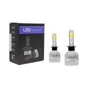 Слика на LED сијалица - Led систем H1 за фарове S2 - 7600 Лумена, 36W - COB 6000K AP H1WS2