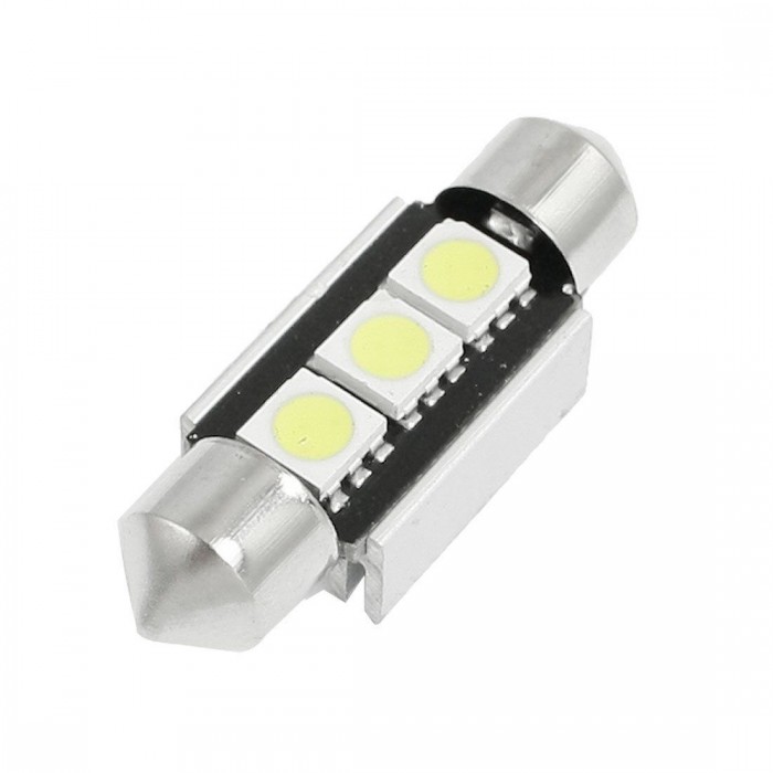 Слика на LED сијалица за плафон CANBUS с 3 SMD диода 36мм AP S3SMDCAN36 за  мотор Peugeot Tweet 50 Evo - 3 kоњи горична смес