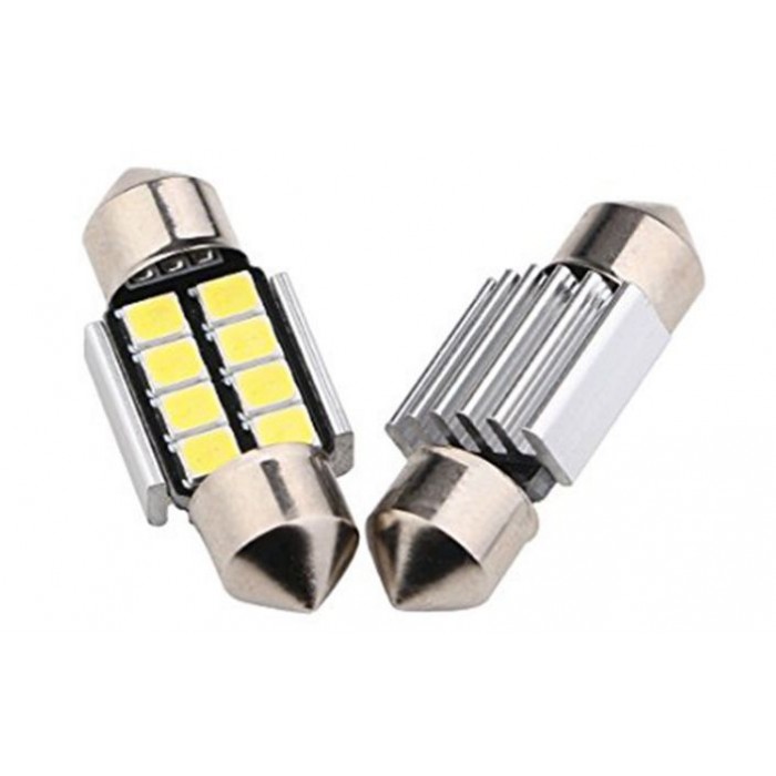 Слика на LED сијалица за плафон CANBUS с 8 SMD диода 31мм AP S8SMDCAN31 за   Lotus Elise 340 R 1.8 - 180 kоњи бензин