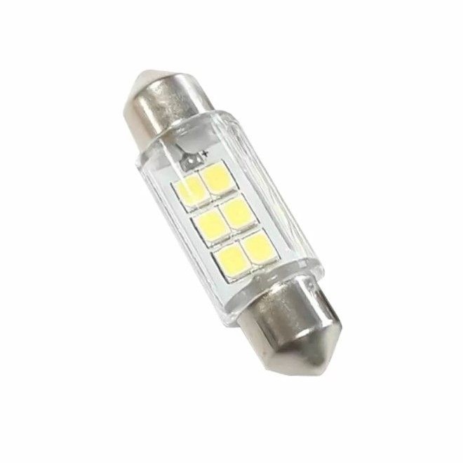 Слика на LED сијалица за плафон с 6 SMD диода 42мм AP S6SMD42 за  мотор Aprilia RS 125 Extrema (PY) - 29 kоњи горична смес