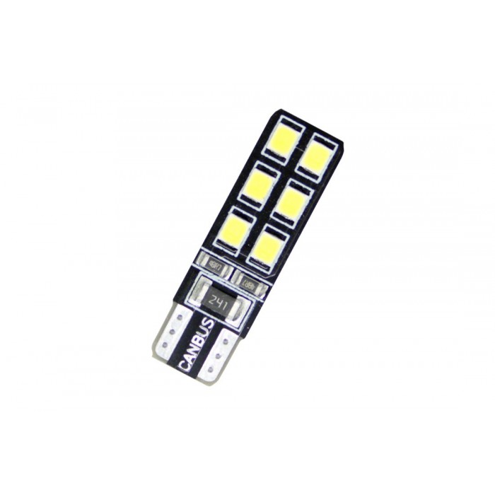 Слика на LED сијалица тип Т10 с 12 диода - CANBUS AP T10CAN12SMD за  Renault Clio 2 1.9 D (B/CB0E) - 64 kоњи дизел