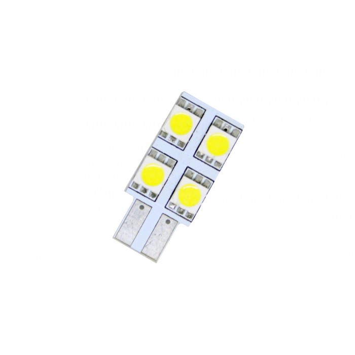 Слика на LED сијалица тип Т10 с 4 SMD диода од едната страна AP T10W4S за  мотор Aprilia Mana 850 - 76 kоњи бензин