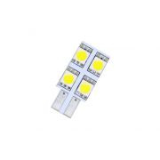 Слика на LED сијалица тип Т10 с 4 SMD диода од едната страна AP T10W4S