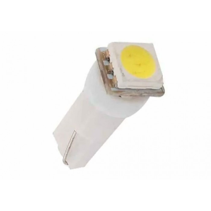 Слика на LED сијалица тип Т5. 12V/1,2W бял - с 5050 smd диод AP T5WSMD за  Dacia Solenza 1.9 D - 63 kоњи дизел