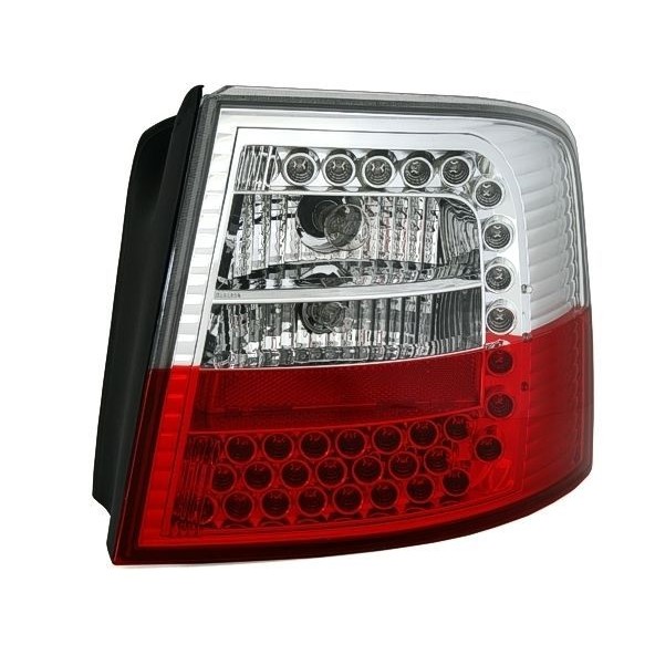 Слика на LED штопови Audi A6 комби (97-04) - хром AP RA03JRC за  Audi A6 Avant (4B, C5) 1.8 T - 180 kоњи бензин