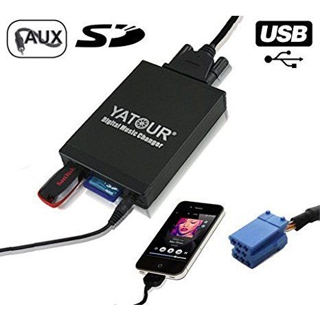 Слика на USB MP3 audio inteface со 8 пинов порт AP DCVW8 за  Audi A3 Cabrio (8V7) 1.4 TFSI - 125 kоњи бензин