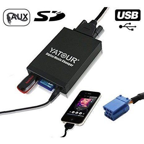 Слика на USB MP3 audio inteface со 8 пинов порт AP DCVW8 за  VW Golf 4 (1J1) 2.8 - 177 kоњи бензин
