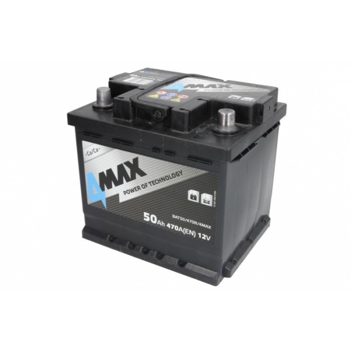 Слика на акумулатор 4MAX BAT50/470R/4MAX за  Renault Rapid Box 1.2 - 65 kоњи бензин