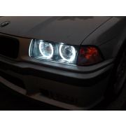 Слика  на Ангелски Очи CCFL за BMW Е36 / E38 / E39 - Бял цвят AP CCFLE36WW