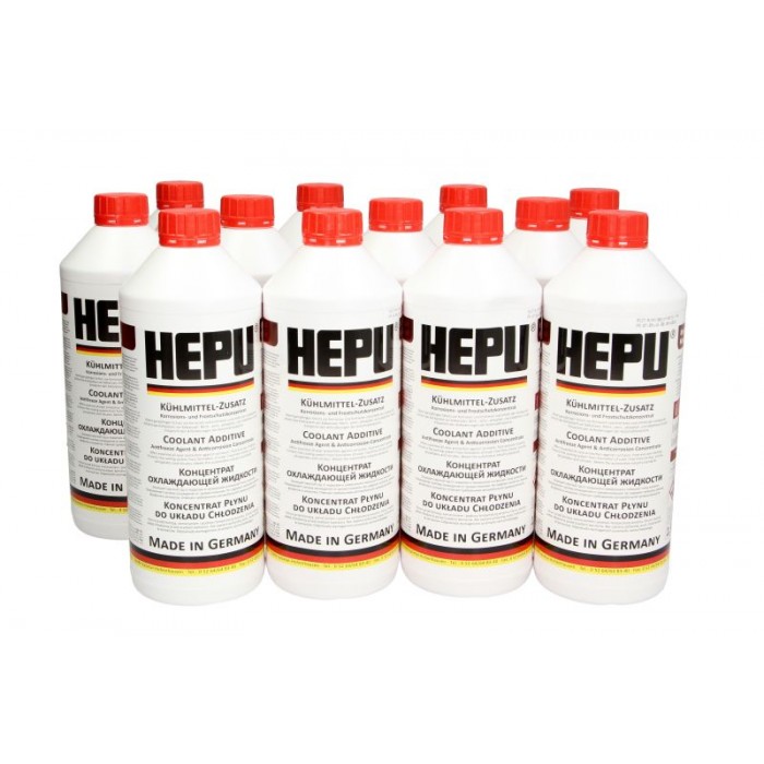 Слика на Антифриз 1.5L - 12 бр. HEPU P999 G12/1,5L SET за  мотор Aprilia Mana 850 - 76 kоњи бензин