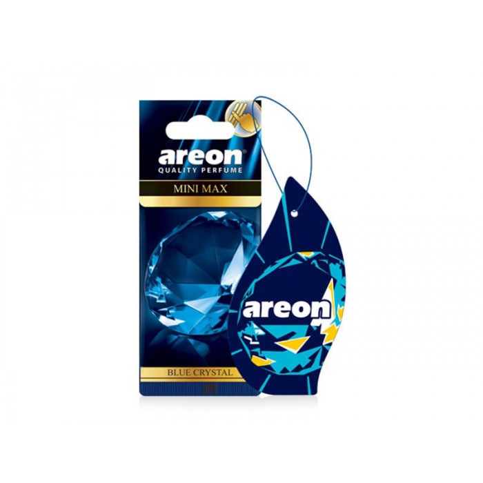 Слика на Ароматизатор Mini Max Blue Crystal Areon AMM04 за  мотор Aprilia Dorsoduro 750 (M551M) - 91 kоњи бензин