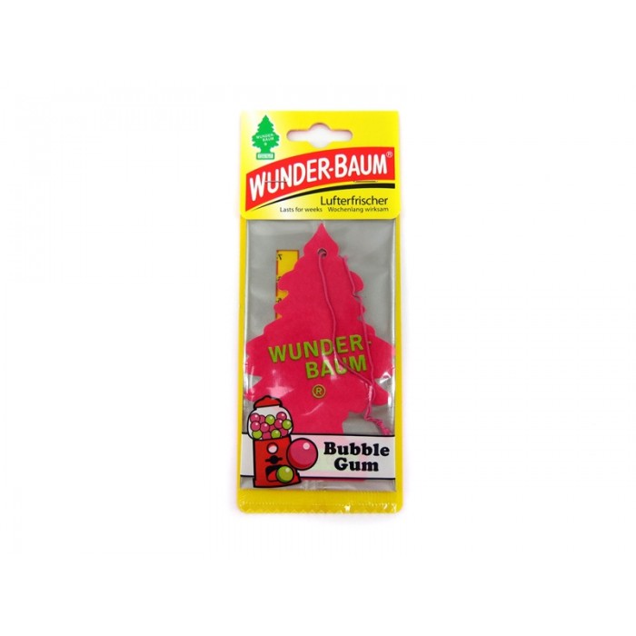 Слика на Ароматизатор борче Buble Gum Wunder-Baum 7612720201563 за  Audi 80 Sedan (89, 89Q, 8A, B3) 2.0 E 16V quattro - 137 kоњи бензин