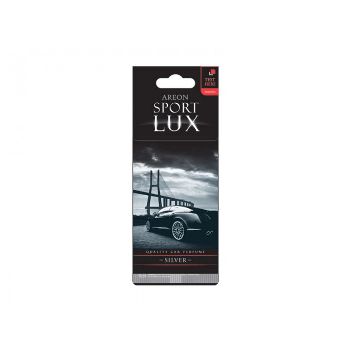 Слика на Ароматизатор тип Sport LUX Silver Areon LUX04 за  Hyundai Excel 2 (LC) 1.3 - 75 kоњи бензин