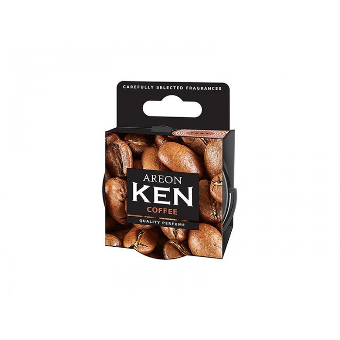 Слика на Ароматизатор тип Кен с аромат на кафе Areon ken11 за  Peugeot 407 Saloon 1.8 - 116 kоњи бензин
