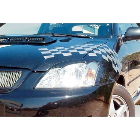 Слика на Веги за фаровите за Тойода Корoла (2002+) - црни AP FR0074 за  Toyota Corolla Sedan (E10) 1.6 - 106 kоњи бензин