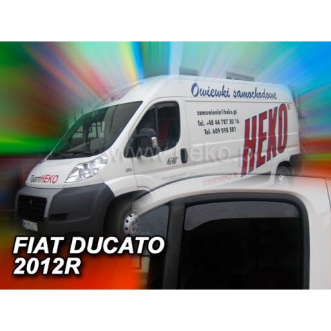 Слика на Ветробрани за CITROEN Jumper III / Peugeot Boxer / Fiat Ducato (2006+) - само од горе Heko 15148 за  Fiat Ducato BOX 250 140 Natural Power - 136 kоњи компресиран природен газ (метан)