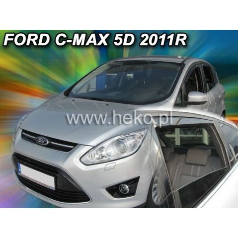 Слика на Ветробрани за FORD FOCUS GRAND C-MAX (2011+) 5 врати - 4бр. предни и задни Heko 15293 за  Ford C-Max 2010 1.6 Ti - 85 kоњи бензин