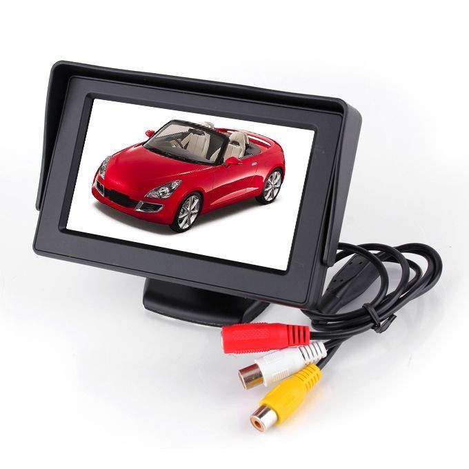 Слика на Во боја LCD дисплеј 4,5inch за камера за задно гледање AP TFT35 за  Audi R8 Spyder (4S9) 5.2 FSI quattro - 540 kоњи бензин