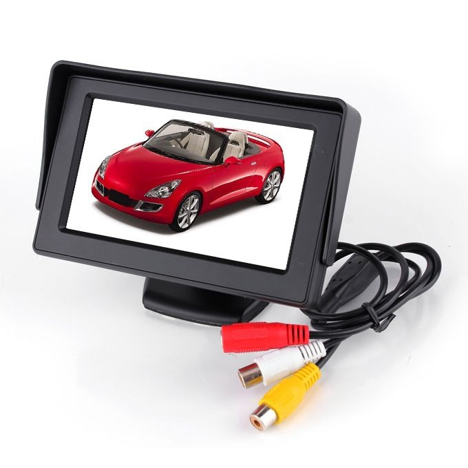 Слика на Во боја LCD дисплеј 4,5inch за камера за задно гледање AP TFT35 за  Citroen AX Hatchback ZA 14 - 67 kоњи бензин
