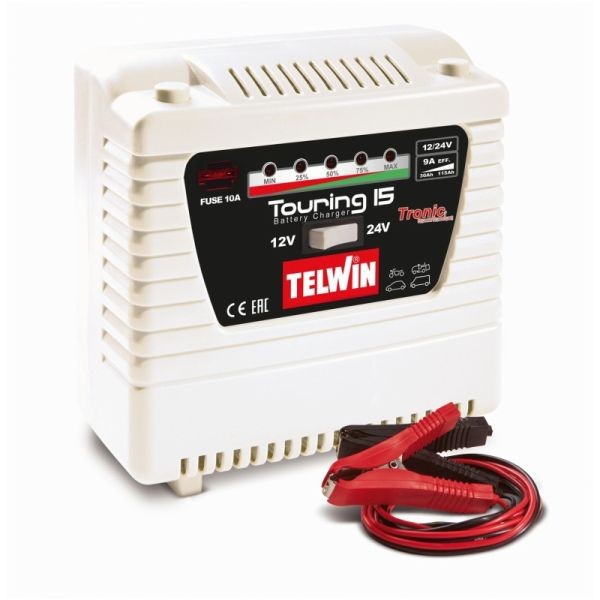 Слика на Зарядно устройство за акумулатор TELWIN 807592 за  мотор Kawasaki KLX KLX 250 S T9F,TAF,TBF,TCF,TDF,TEF,TFF - 0 kоњи 