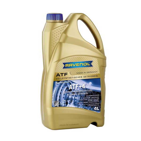 Слика на Масло за автоматски менувач RAVENOL RAV ATF+4 FLUID 4L за  мотор Honda NSS NSS 125 Forza (JF60) - 15 kоњи бензин