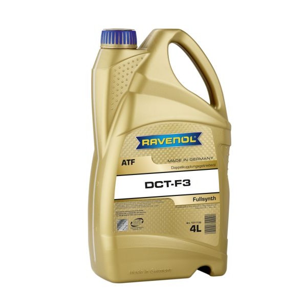 Слика на Масло за автоматски менувач RAVENOL RAV ATF DCT-F3 4L за  мотор Aprilia RS 125 Extrema (GS) - 15 kоњи горична смес