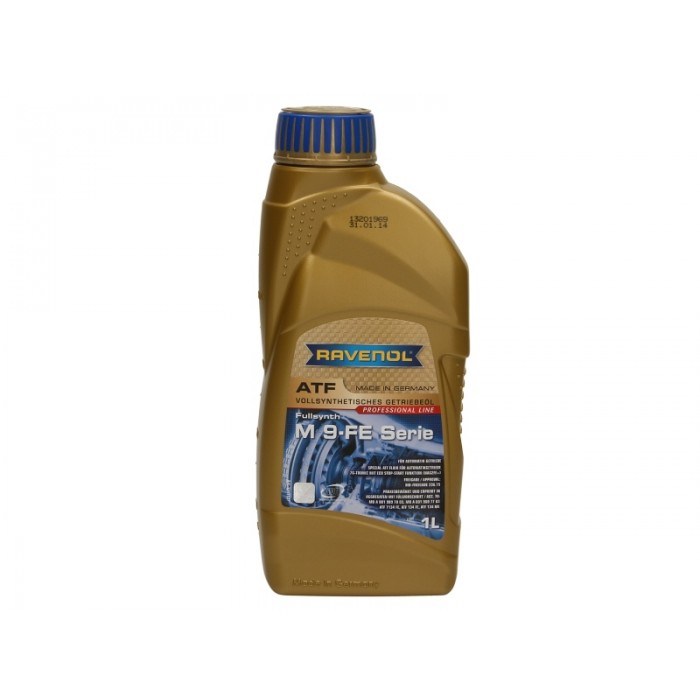 Слика на Масло за автоматски менувач RAVENOL RAV ATF M-9FE-SERIE 1L за  мотор Aprilia RS 125 (MP) - 31 kоњи горична смес