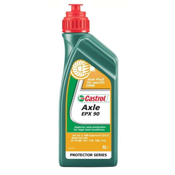 Слика на Масло за рачен менувач CASTROL EPX 90 AXLE 1L за  камион MAN F 90 Unterflur 25.372 UNL,25.372 UNLL - 370 kоњи дизел