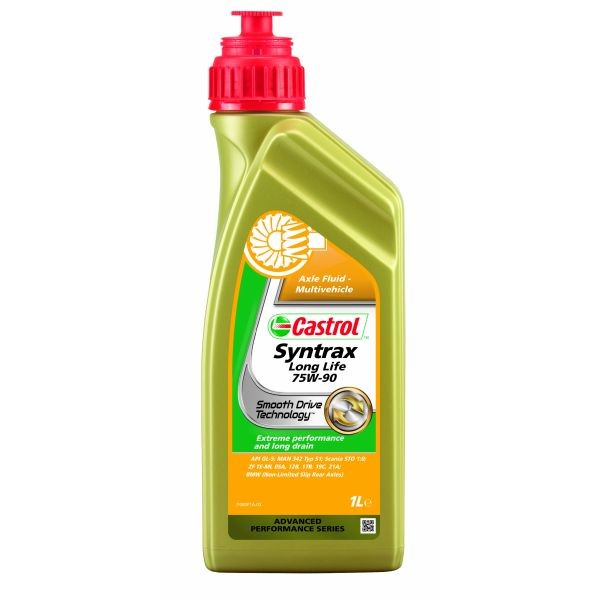 Слика на Масло за рачен менувач CASTROL SYNTRAX LL 75W90 1L за  мотор Aprilia RS 125 Replica (RD) - 29 kоњи горична смес