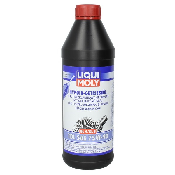 Слика на Масло за рачен менувач LIQUI MOLY LIM2655 75W90 1L за  Audi A3 (8P1) 1.8 TFSI quattro - 160 kоњи бензин