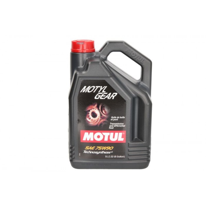 Слика на Масло за рачен менувач MOTUL MOTYLGEAR 75W90 5L за  мотор Aprilia Habana 50 CatCon. (PK) - 3 kоњи горична смес