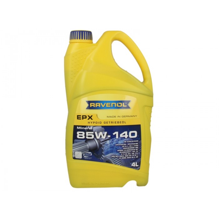 Слика на Масло за рачен менувач RAVENOL RAV EPX 85W140 GL-5 4L за  мотор Aprilia SR Max 300 i.e. - 22 kоњи бензин