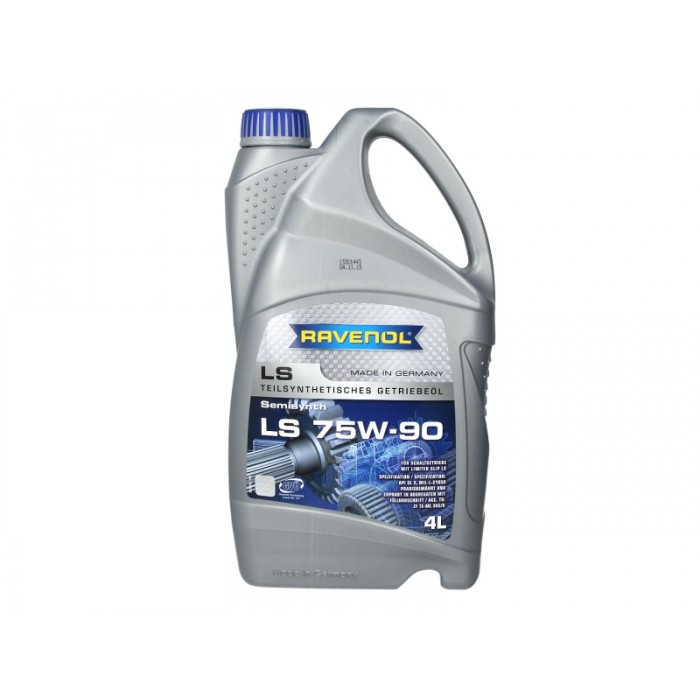 Слика на Масло за рачен менувач RAVENOL RAV LS 75W90 4L за  BMW 4 Gran Coupe F36 418 D - 150 kоњи дизел