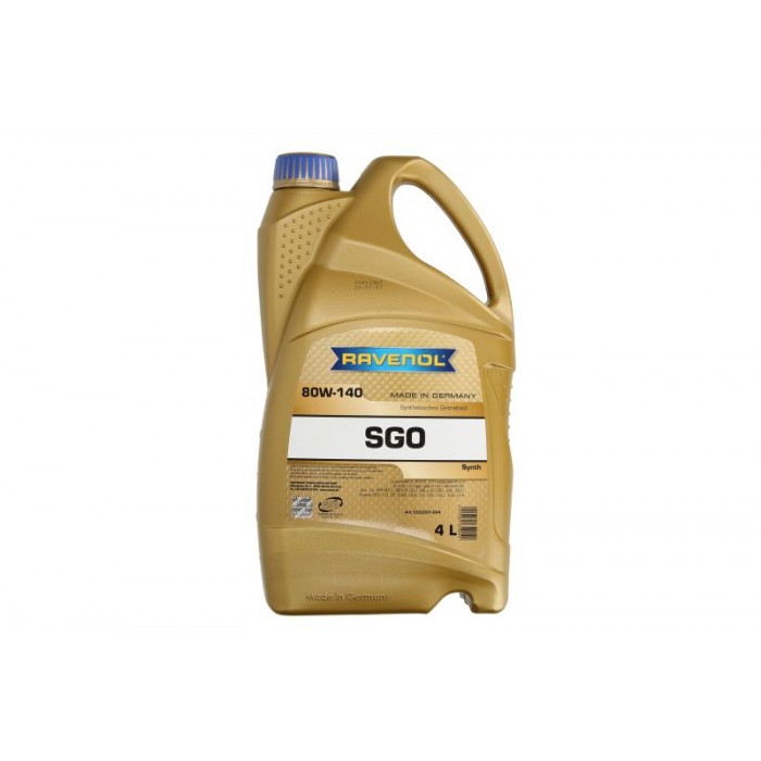 Слика на Масло за рачен менувач RAVENOL RAV SGO 80W140 GL-5 4L за  мотор Aprilia RSV Mille R (ME) - 118 kоњи бензин