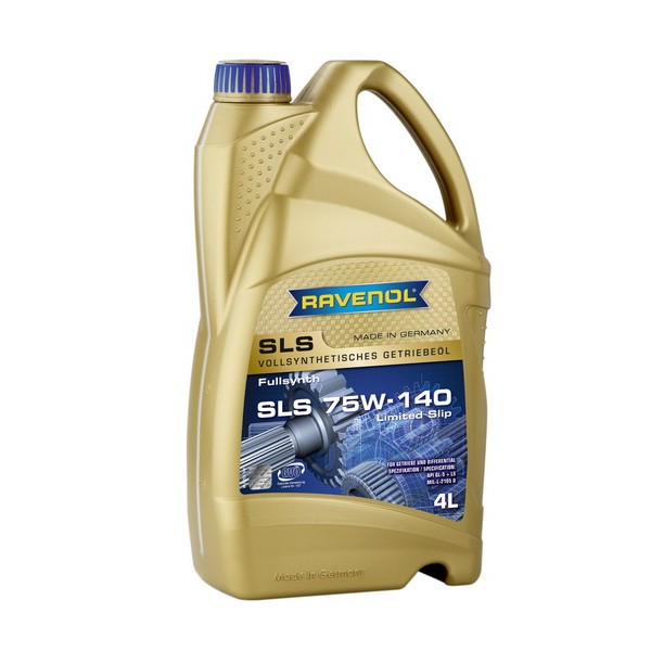 Слика на Масло за рачен менувач RAVENOL RAV SLS 75W140 LS 4L за  мотор Aprilia Habana 50 CatCon. (PK) - 3 kоњи горична смес