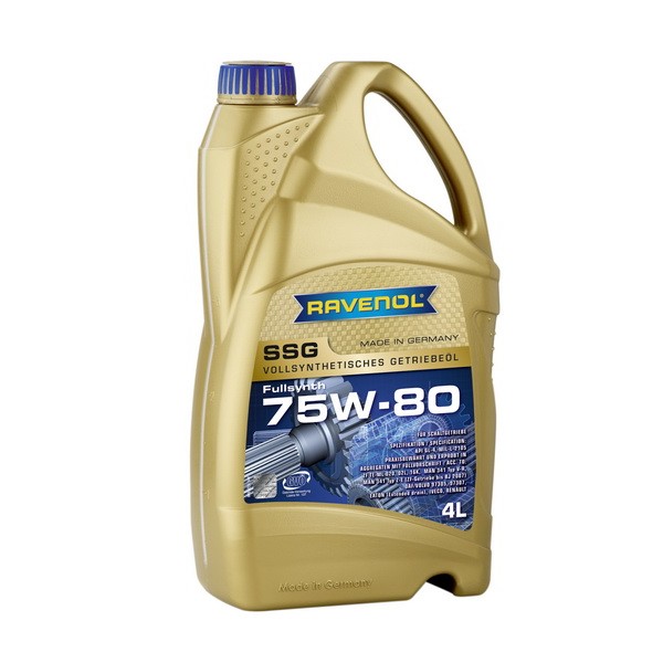 Слика на Масло за рачен менувач RAVENOL RAV SSG SYN LKW 75W80 4L за  мотор Aprilia RS 125 (RD) - 29 kоњи горична смес