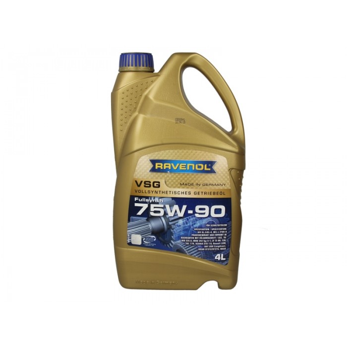 Слика на Масло за рачен менувач RAVENOL RAV VSG 75W90 4L за  мотор BMW R65 (248) - 27 kоњи бензин