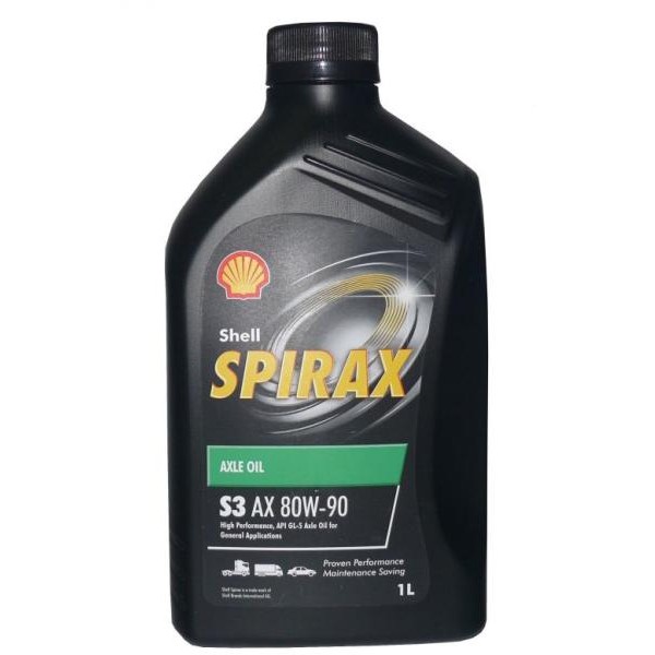 Слика на Масло за рачен менувач SHELL SPIRAX S3 AX 80W90 1L за  мотор Aprilia Mana 850 - 76 kоњи бензин