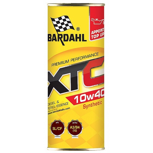 Слика на Моторно масло Bardahl XTC 10W40 0.400L BAR-36240 за  BMW 3 Coupe E30 316 i - 100 kоњи бензин