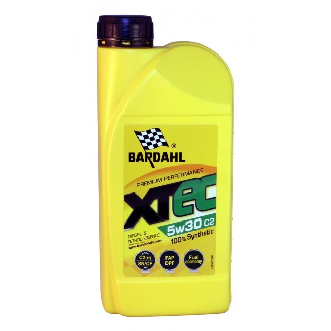 Слика на Моторно масло Bardahl XTEC 5W30 C2 1L BAR-36531 за  мотор Kawasaki GPX 600 R (ZX600C6-10) - 73 kоњи бензин