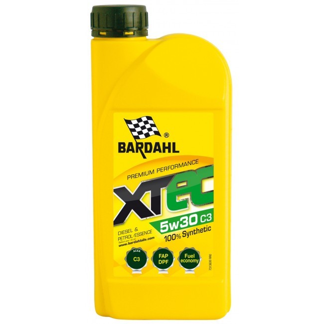 Слика на Моторно масло Bardahl XTEC 5W30 C3 1L BAR-36301 за  Peugeot 108 1.0 VTi 72 - 72 kоњи бензин