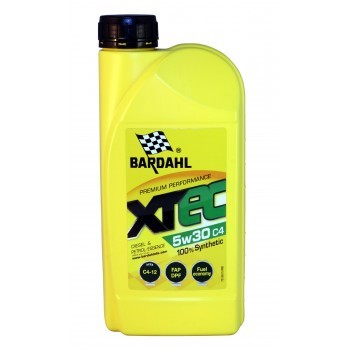 Слика на Моторно масло Bardahl XTEC 5W30 C4 1L BAR-36151 за  мотор Kawasaki KLR 600 E (KL600B1-B5) - 27 kоњи бензин