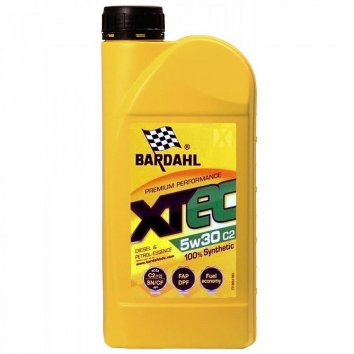 Слика на Моторно масло Bardahl XTEC 5W40 C2/C4 1L BAR-36341 за  Renault Megane 1 (BA0-1) 1.9 dTi (BA08, BA0N) - 98 kоњи дизел