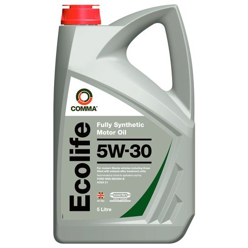 Слика на Моторно масло COMMA ECOLIFE 5W30 SYNT. 5L за  камион MAN TGA 26.350, 26.360 FDLRS, FDLS, FDRS, FDS, FNHLS, FPHLS, FVHLS - 350 kоњи дизел