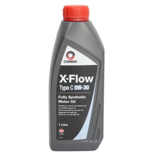 Слика на Моторно масло COMMA X-FLOW C 5W30 1L за  камион MAN F 90 19.322 FS,19.322 FLS,19.322 FLLS - 320 kоњи дизел